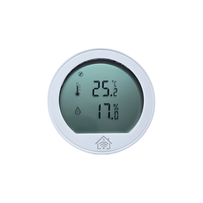 Sensor de temperatura y humedad / Pantalla LCD / ZigBee 2.4 GHz / -20°