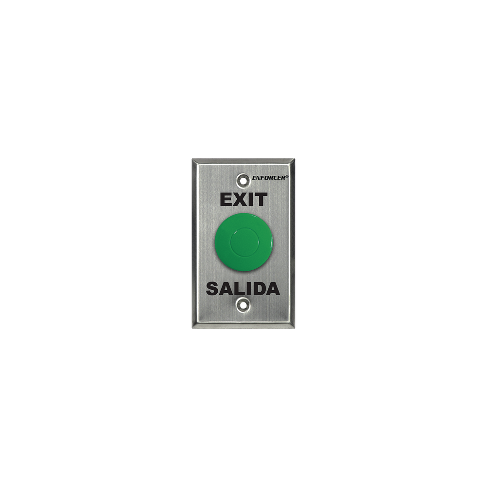 Botón Tipo Hongo / Color Verde / Relevador NO, NC, COM