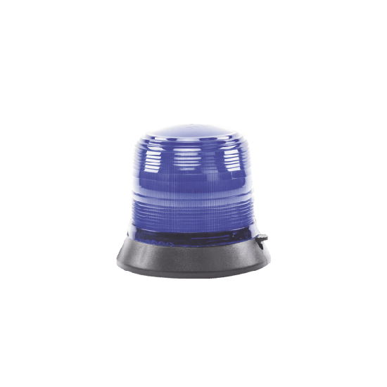 Burbuja Brillante de 6 LEDs, Color Azul con Montaje Magnético