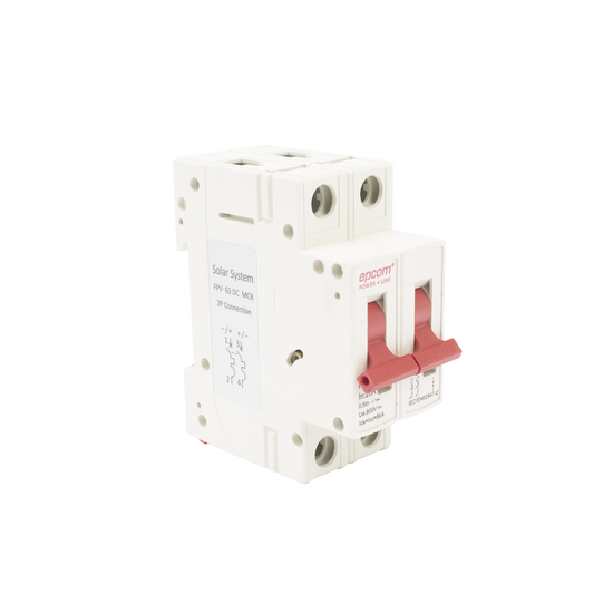 Protección Térmica/ Interruptor 2P, 20 A, Corriente Directa 800 Vcc pa