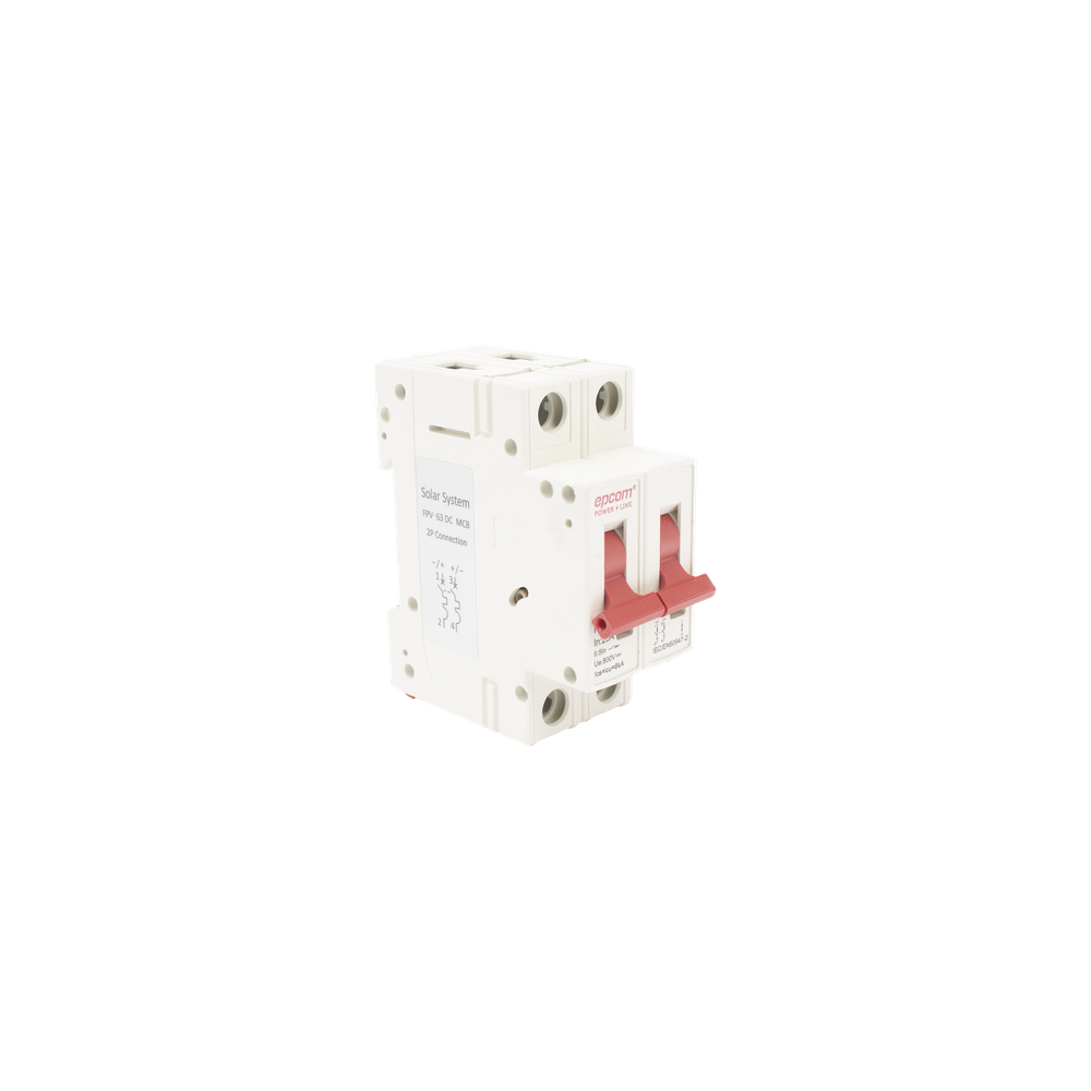 Protección Térmica/ Interruptor 2P, 20 A, Corriente Directa 800 Vcc pa