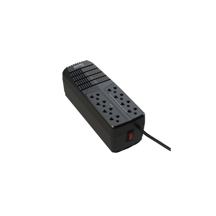 Regulador de Voltaje 2000 VA-1000 W / 4 Contactos con AVR / 4 Contacto