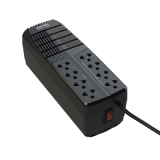 Regulador de Voltaje 2000 VA-1000 W / 4 Contactos con AVR / 4 Contacto