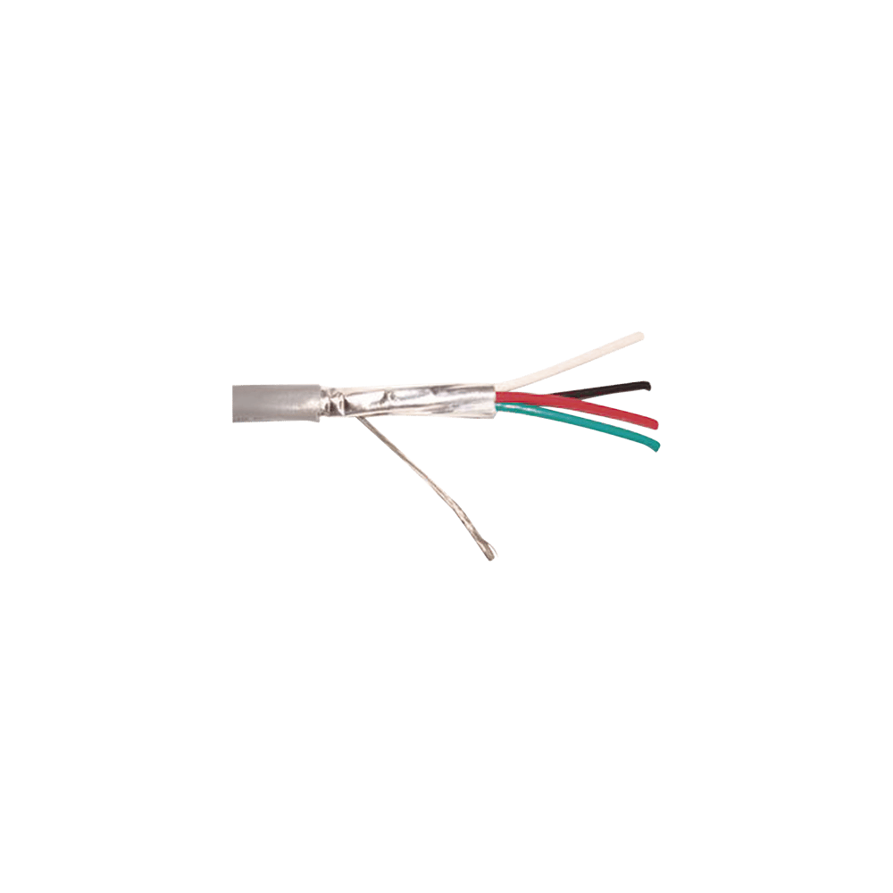 Cable de Alarma / 4x18 AWG / Blindado / 305 m (1000 ft) / Riser UL / G