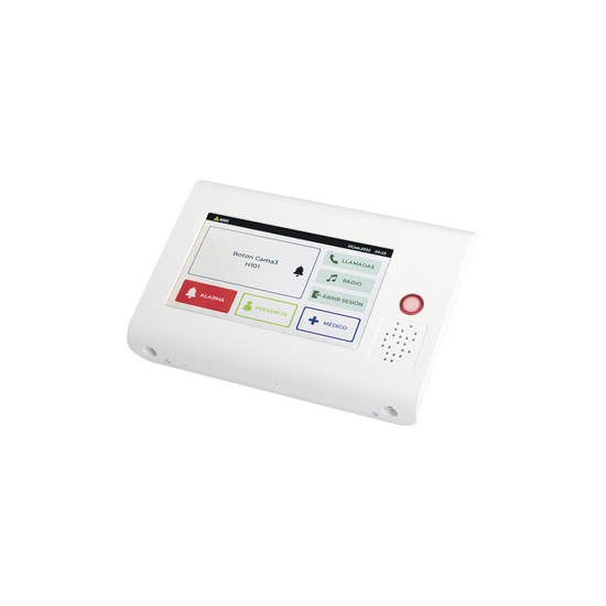 Terminal de Habitación IP para Hospitales / Lector RFID 125 KHz / Audi