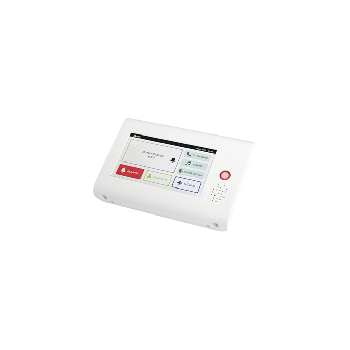 Terminal de Habitación IP para Hospitales / Lector RFID 125 KHz / Audi