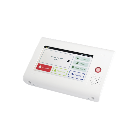 Terminal de Habitación IP para Hospitales / Lector RFID 125 KHz / Audi