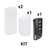 KIT Básico Sensores Inalámbricos - Incluye 2 Contactos Magnéticos, 1 P