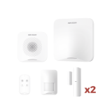 Kit de Alarma Inalámbrica / 16 Zonas / Alcance 1200 m (3937 ft) / Wi-F