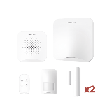 Kit de Alarma Inalámbrica / 16 Zonas / Alcance 1200 m (3937 ft) / Wi-F