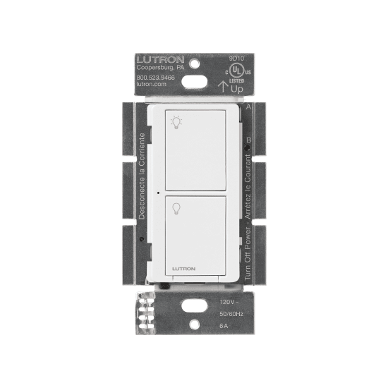 (Caseta Wireless) Interruptor Inteligente On/Off, requiere cable neutr