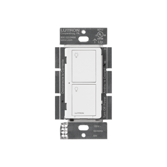 (Caseta Wireless) Interruptor Inteligente On/Off, requiere cable neutr