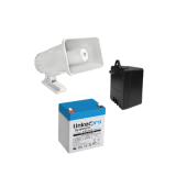 Kit de accesorios con Bateria 5.5 Ah, Transformador 16.5Vca y sirena d