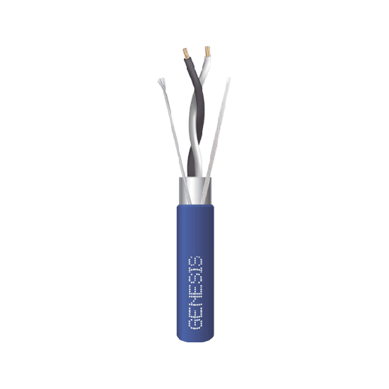 Bobina de 305 Metros (1000 Pies) / Cable 2 x 22 AWG / Color Azul / Bli