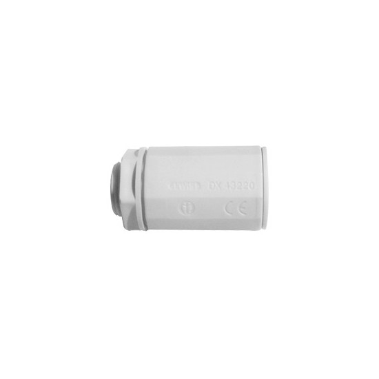 Conector de tubería rígida a caja (Racor), PVC Auto-extinguible, de 50