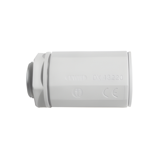 Conector de tubería rígida a caja (Racor), PVC Auto-extinguible, de 50