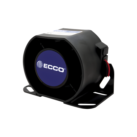 Alarma de reversa vehicular / 12-36 Vcc / 112 dBA / Acero / 5.7" (14.5