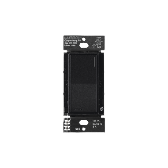 (RadioRa3) Apagador On/Off sunnata color negro satin, 8A de iluminació