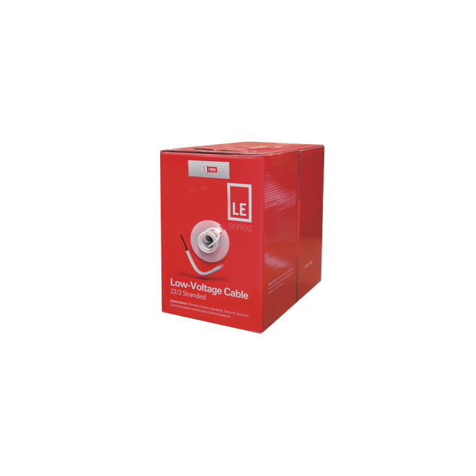 Bobina de 305 Metros (1000 Pies) de Cable / 2 x 22 AWG / Tipo CCA de C
