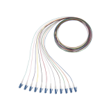 Kit de 12 Pigtails con Conector LC, Monomodo 9/125 OS2, 900um, de 1 Me