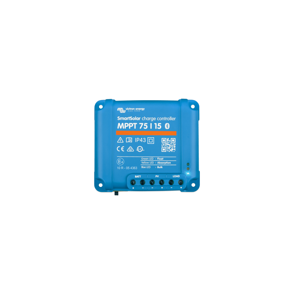 SmartSolar MPPT 75/15 / Controlador de Carga Solar MPPT 15A / 12/24 Vc