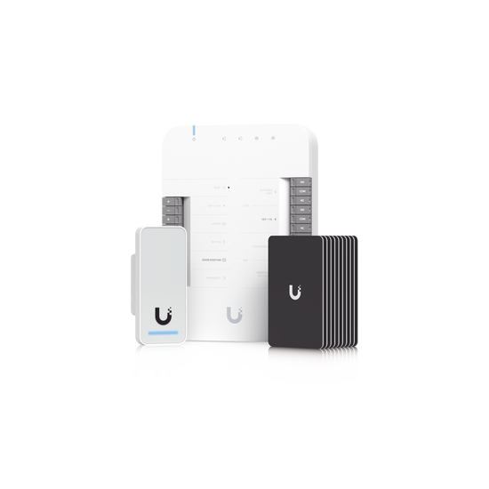 UniFi Access Kit de Inicio Gen 2, Incluye Hub para conexiones, lector