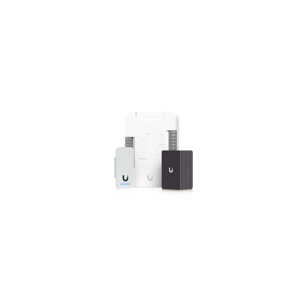 UniFi Access Kit de Inicio Gen 2, Incluye Hub para conexiones, lector