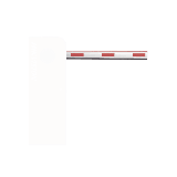 Brazo con Iluminación LED de 4 Metros para Barreras DS-TMG520 a 12 Vcd
