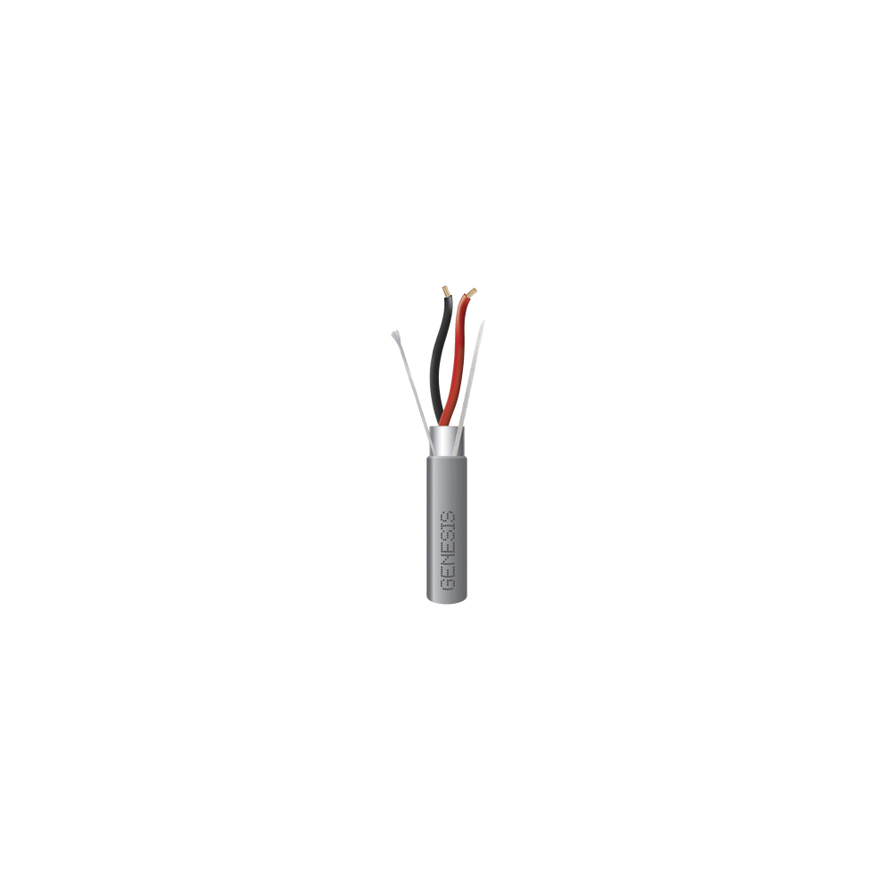Bobina de 305 Metros (1000 Pies) / Cable 2 x 18 AWG / Color Gris / Bli
