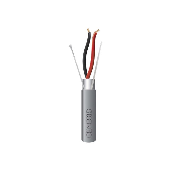 Bobina de 305 Metros (1000 Pies) / Cable 2 x 18 AWG / Color Gris / Bli