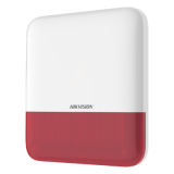 (AX PRO) Sirena Inalámbrica con Estrobo Rojo para Exterior IP65 / 110