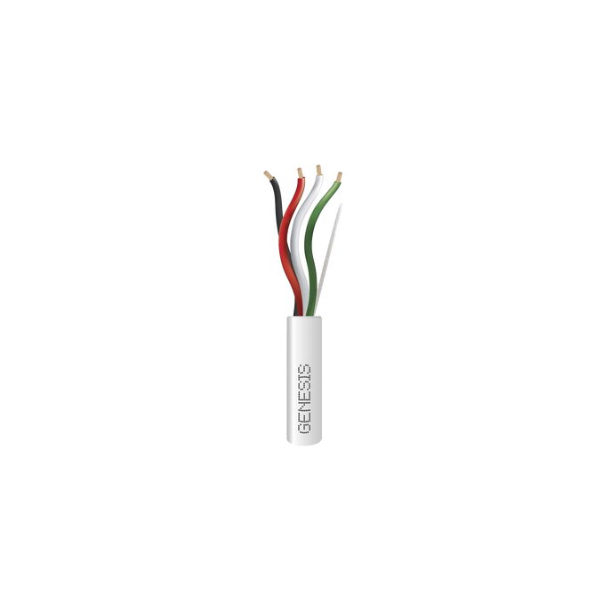 Bobina de 305 Metros (1000 Pies) / Cable de Cobre / 4 x 18 AWG / Riser