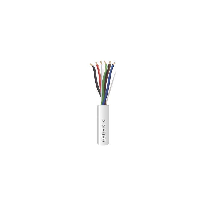 Carrete de 305 Metros (1000 Pies) / Cable de Cobre / 6 x 18 AWG / Plen