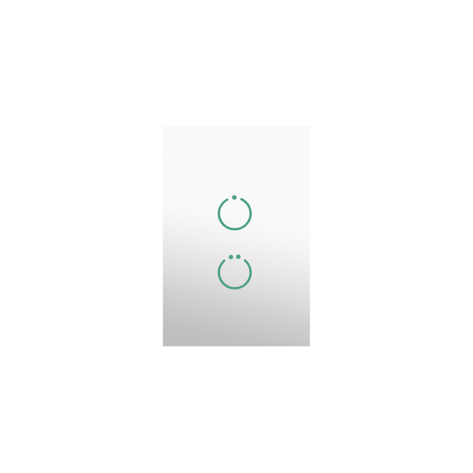 (ZWAVE) Interruptor On/Off panel táctil touch inalámbrico Zwave Plus 2