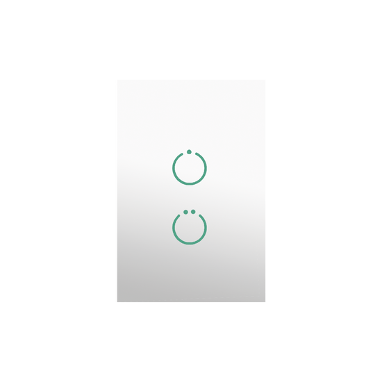(ZWAVE) Interruptor On/Off panel táctil touch inalámbrico Zwave Plus 2