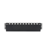 Organizador de Cables Horizontal de 2U para Rack de 19", Fabricado en