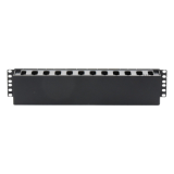 Organizador de Cables Horizontal de 2U para Rack de 19", Fabricado en