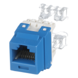 Conector Jack Estilo 110 (de Impacto), Tipo Keystone, Categoría 6, de