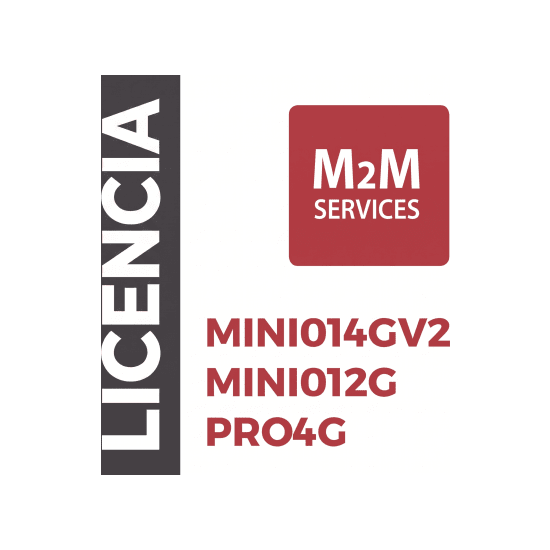 Licencia de Servicio M2M / 1 Año / Comunicación Ilimitada / Activación