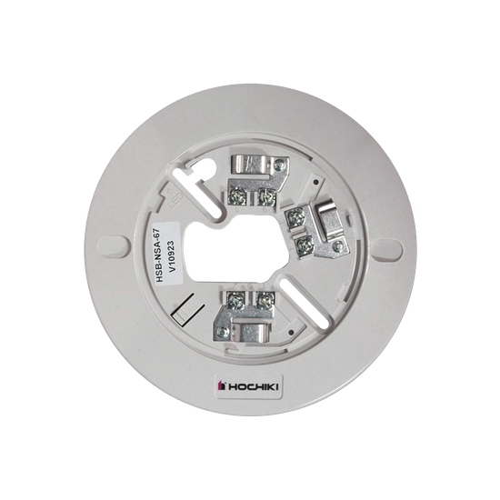 Base De 6" Color Hueso Para Sensores Análogos Direccionales Hochiki (0