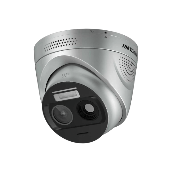 (HikFire) Cámara IP Turret de Detección Térmica de Incendios / Detecci