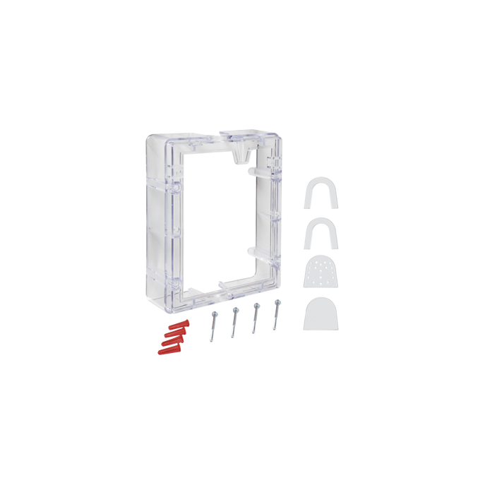 Espaciador de conducto con marco - Transparente para la serie Stopper