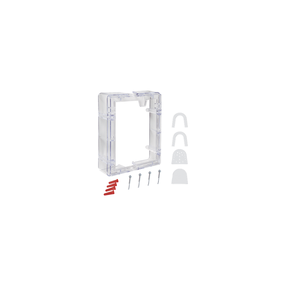 Espaciador de conducto con marco - Transparente para la serie Stopper