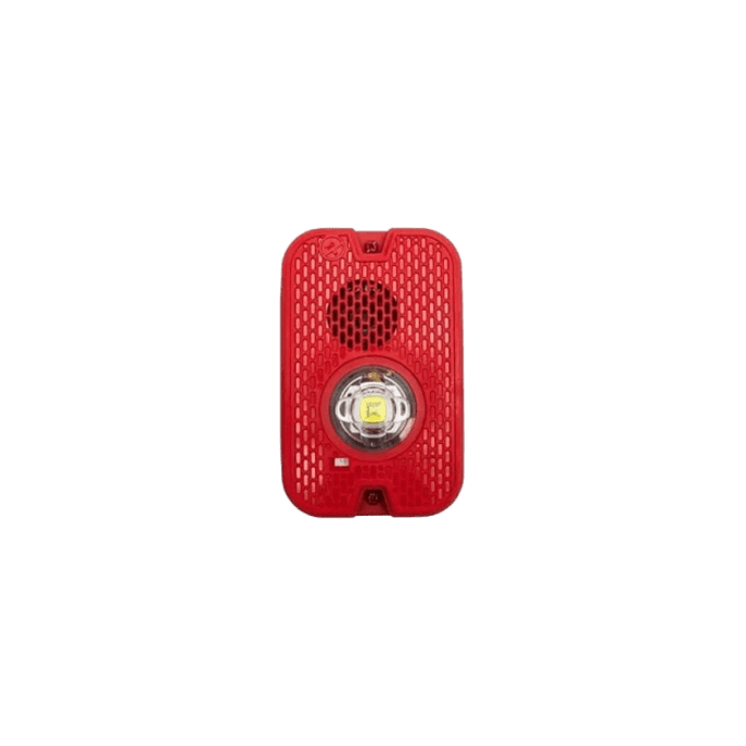 Lámpara LED Estroboscópica / Montaje en Techo / Color Rojo / 7 Niveles