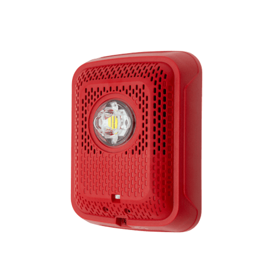 Bocina con Estroboscópica para Exterior / NEMA 4X / IP56 / 86 dB / 25/