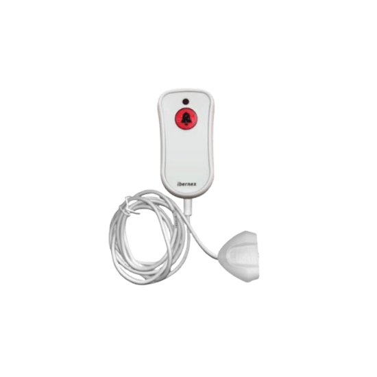 Pulsador de Cama Blanco Antibacteriano / Botón Rojo de Alarma 20mm / C