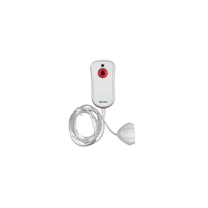 Pulsador de Cama Blanco Antibacteriano / Botón Rojo de Alarma 20mm / C