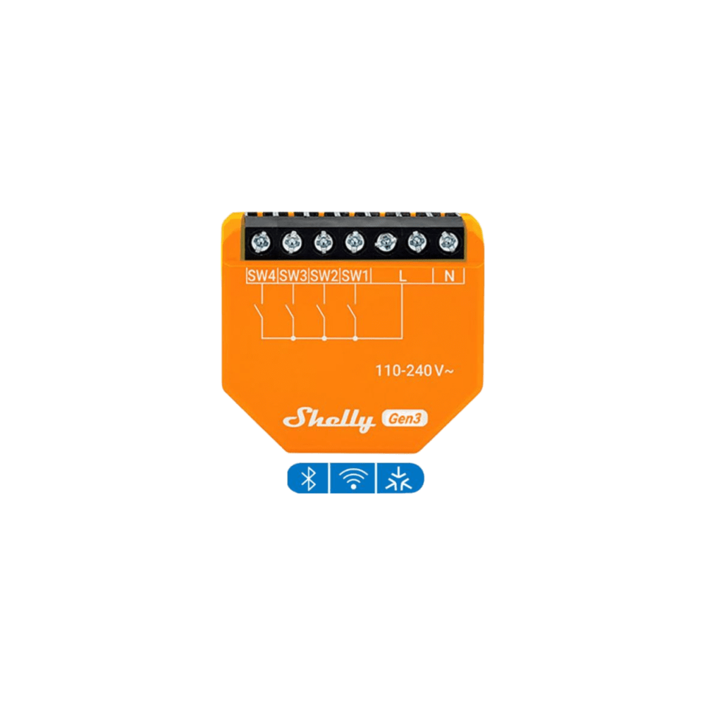 Controlador de Cuatro Entradas Digitales / WIFI/ Residencial / Nube P2