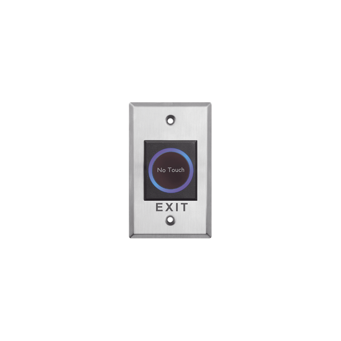 Botón Sin Contacto / Indicador LED / NO / NC / Interior / Acero Inoxid