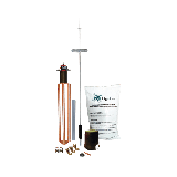 Kit de Pararrayos Dipolo Corona / Ángulo de Protección 72° / Mástil 1.